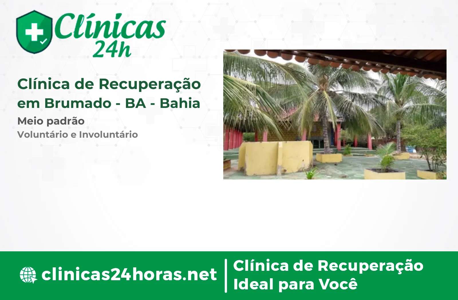 Clínica de Recuperação em Brumado Masculina 3
