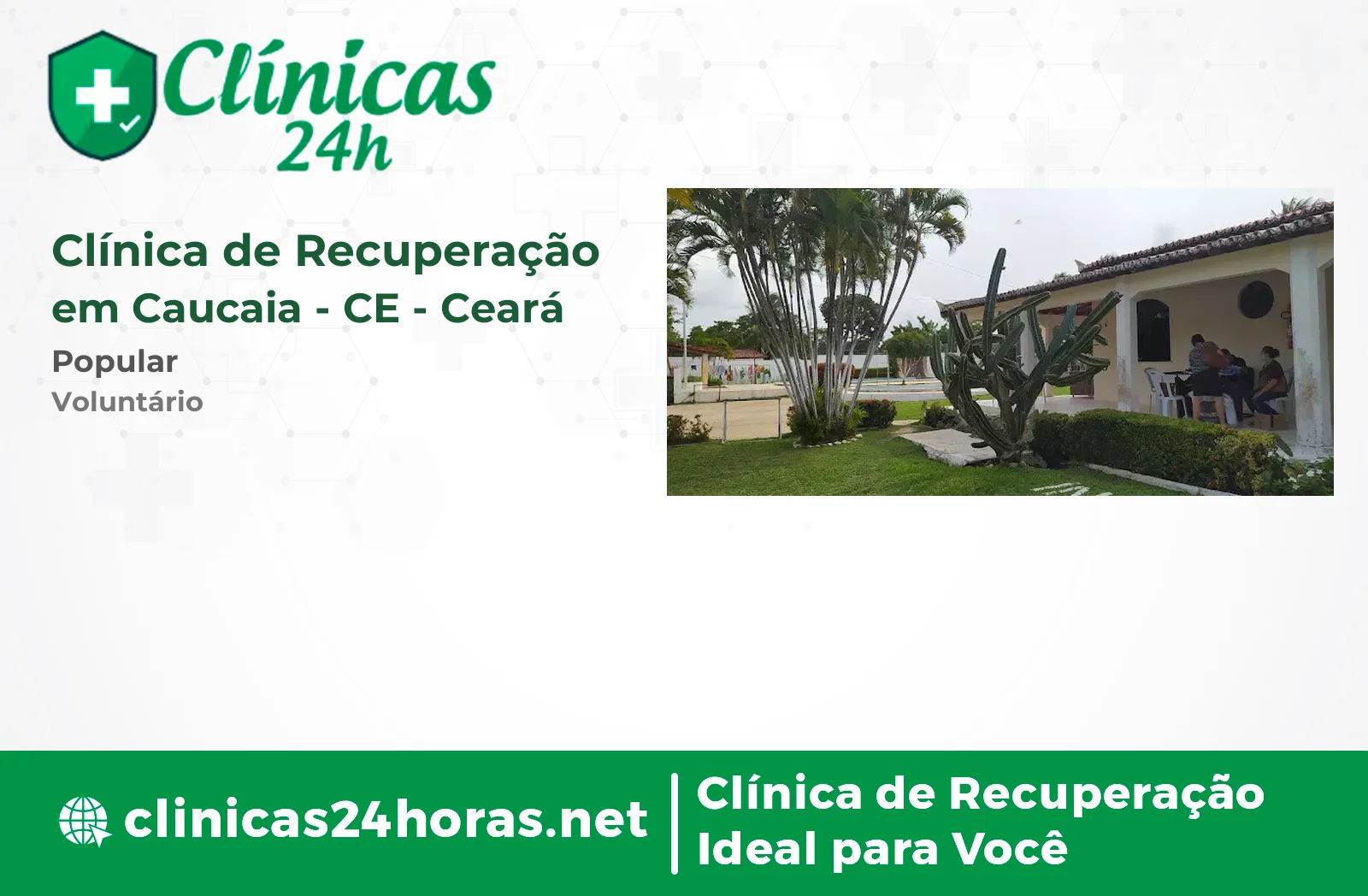 Clínica de Recuperação em Caucaia Masculina 3