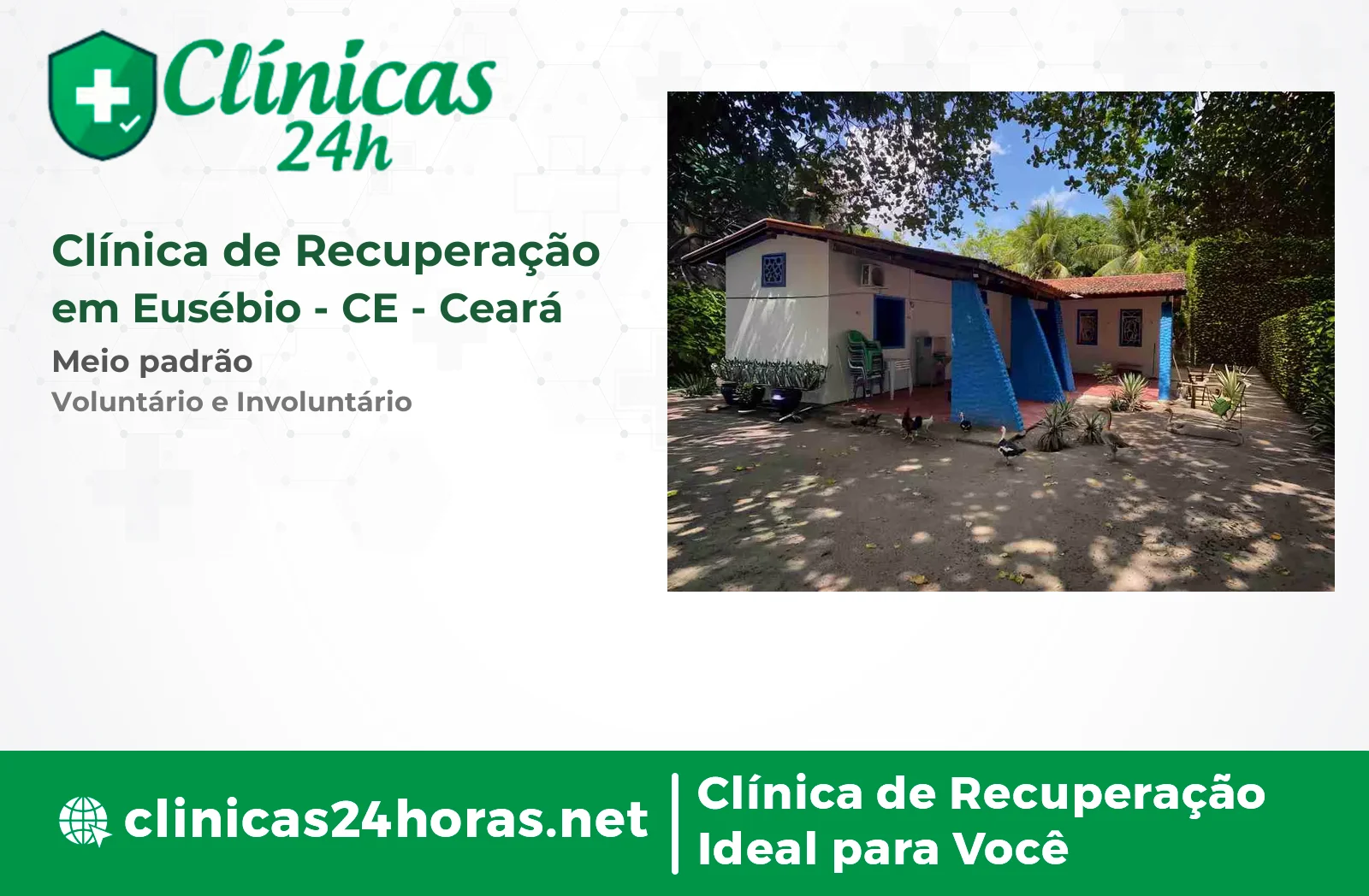 Clínica de Recuperação em Eusébio Masculina