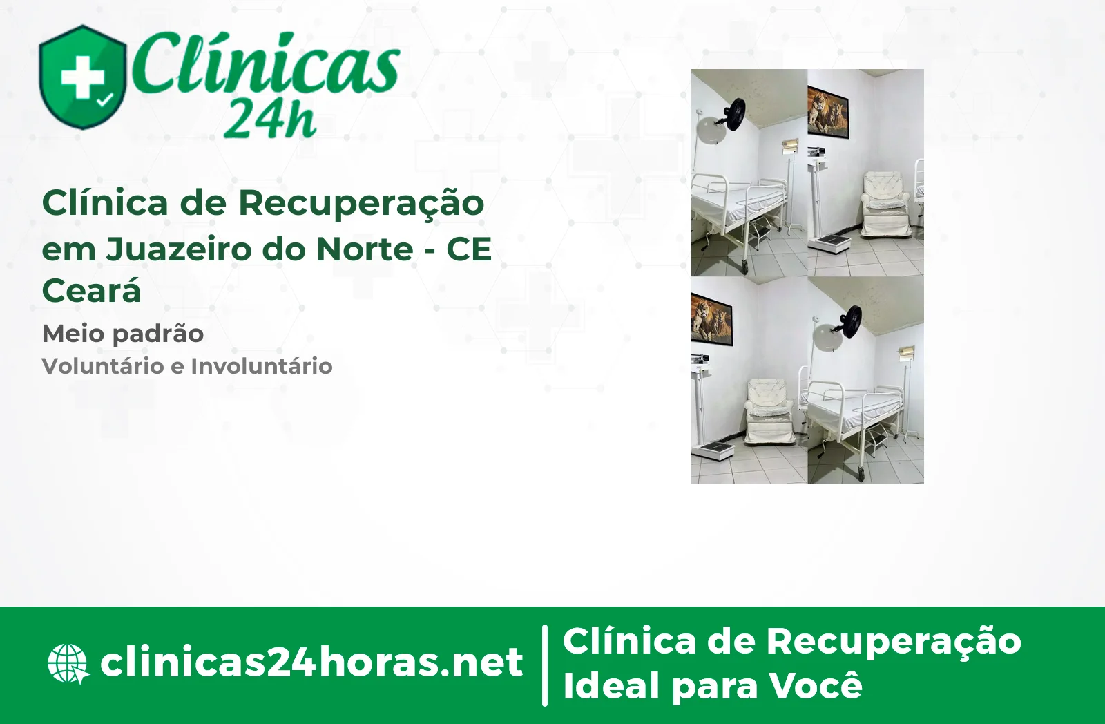 Clínica de Recuperação em Juazeiro do Norte Mista