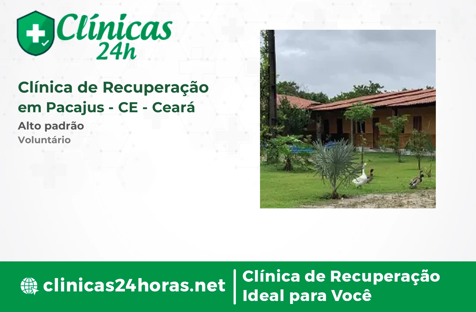 Clínica de Recuperação em Pacajus Masculina 2