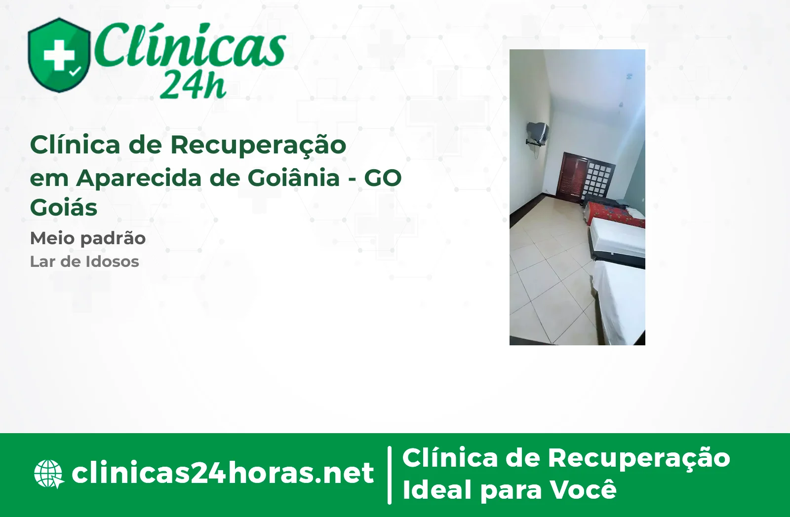 Clínica de Recuperação em Aparecida de Goiânia Mista 2