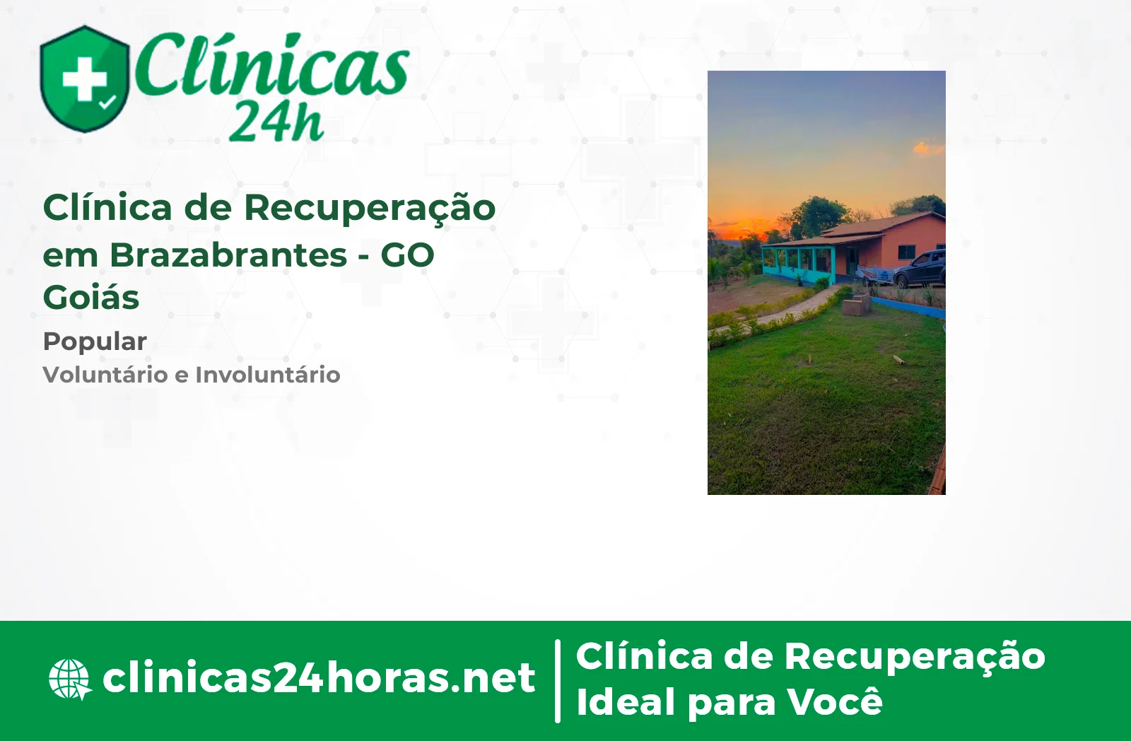 Clínica de Recuperação em Brazabrantes Masculina 3