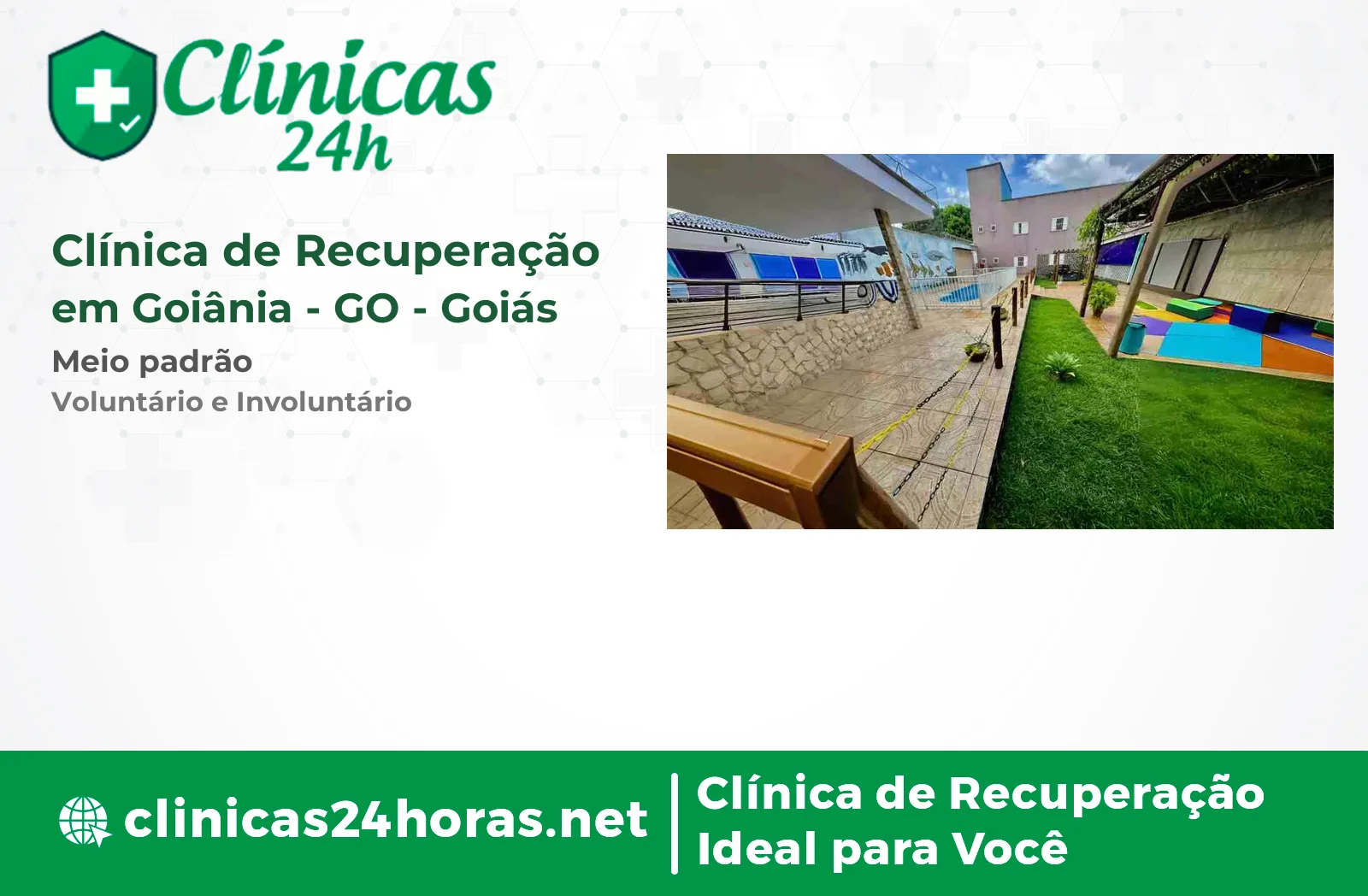 Clínica de Recuperação em Goiânia Feminina