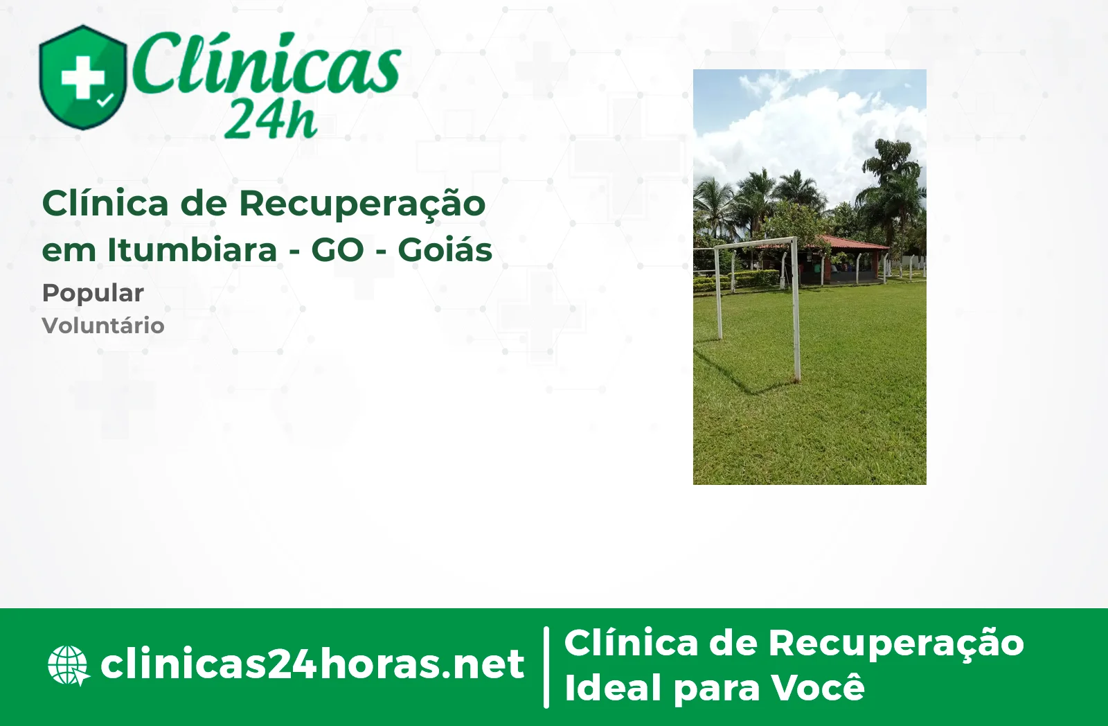 Clínica de Recuperação em Itumbiara Masculina 3