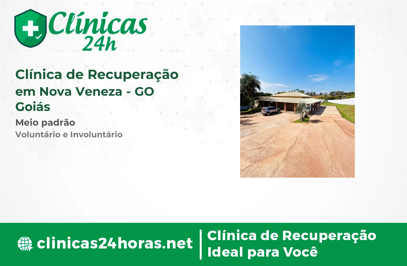 Clínica de Recuperação em Nova Veneza Masculina 3