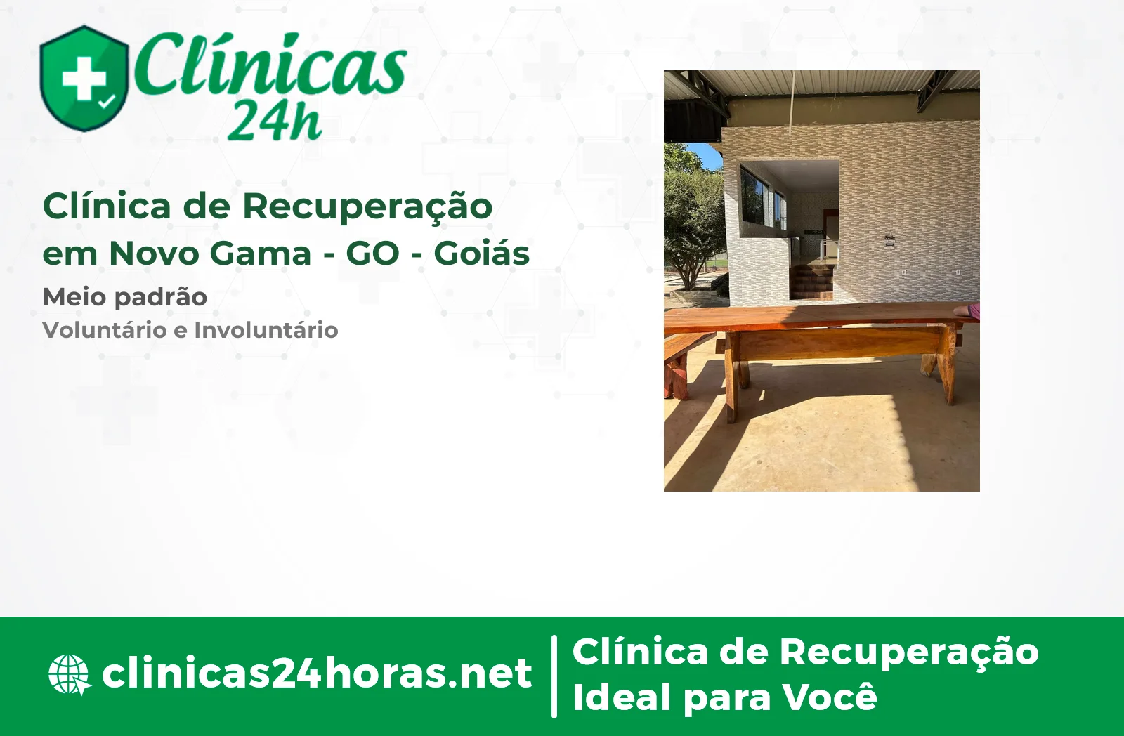 Clínica de Recuperação em Novo Gama Feminina 3