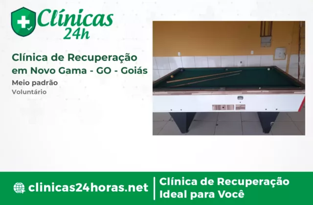 Clínica de Recuperação em Novo Gama Masculina