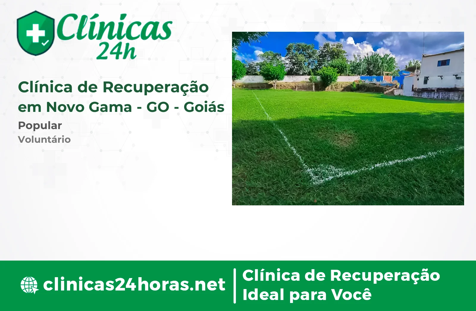 Clínica de Recuperação em Novo Gama Masculina-2