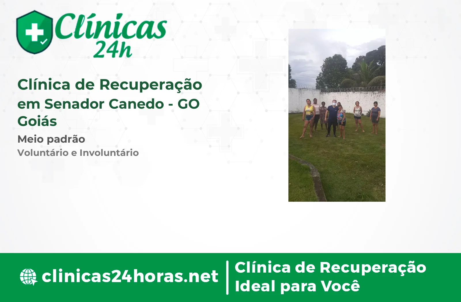 Clínica de Recuperação em Senador Canedo Feminina 4