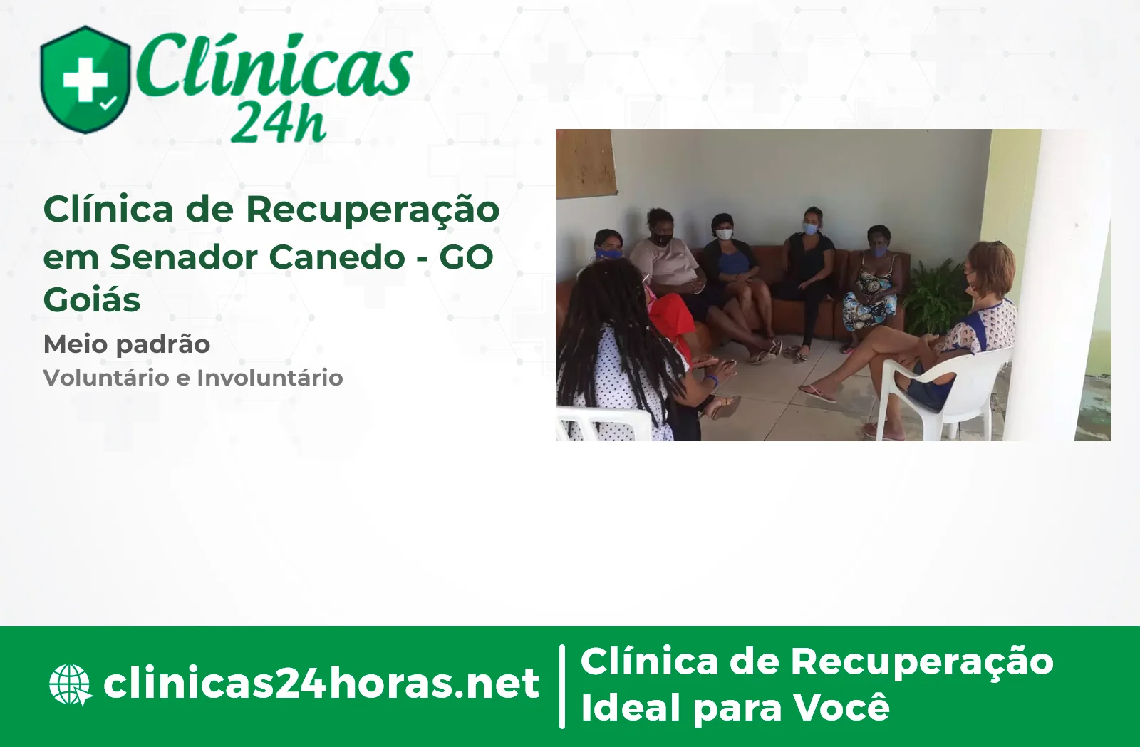 Clínica de Recuperação em Senador Canedo Feminina 2