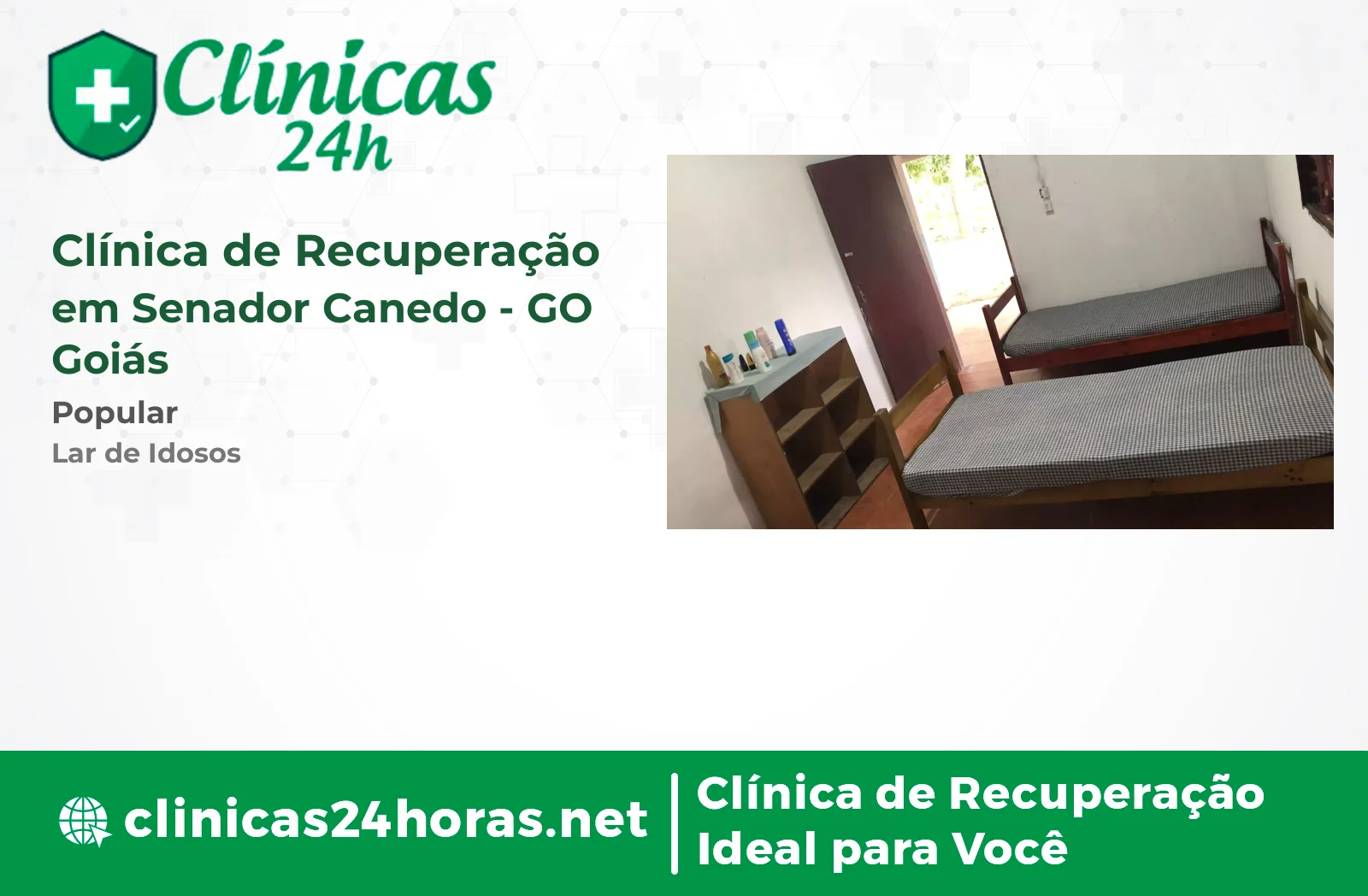 Clínica de Recuperação em Senador Canedo Masculina 4
