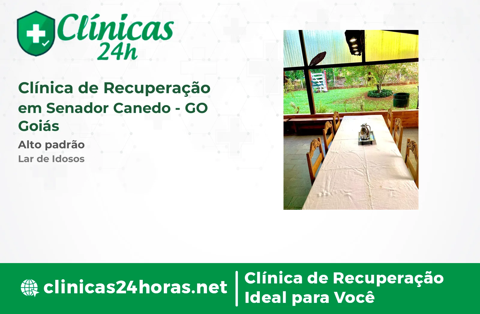 Clínica de Recuperação em Senador Canedo Mista 4