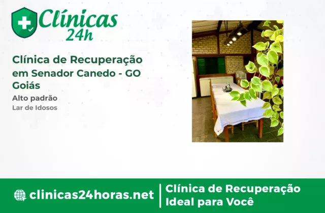 Clínica de Recuperação em Senador Canedo Mista