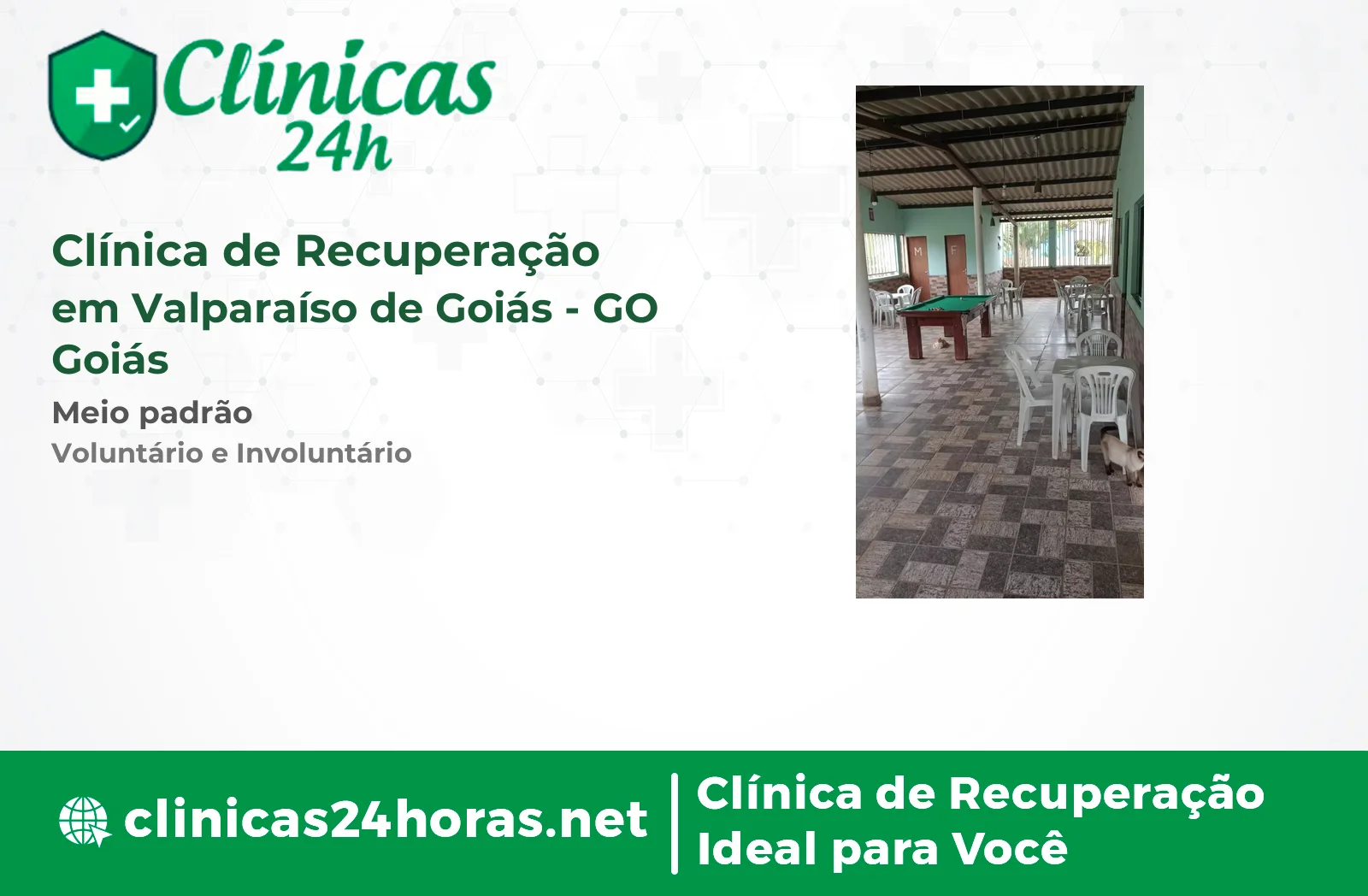 Clínica de Recuperação em Valparaíso de Goiás Masculina-3 4