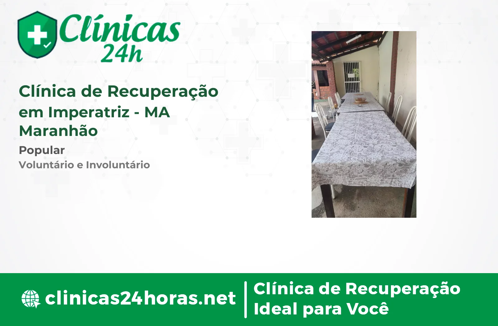 Clínica de Recuperação em Imperatriz Masculina 4