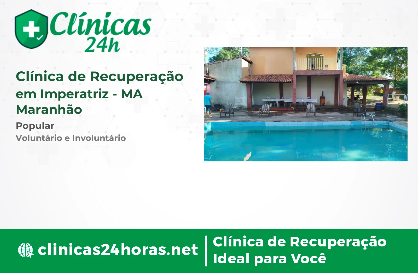 Clínica de Recuperação em Imperatriz Masculina