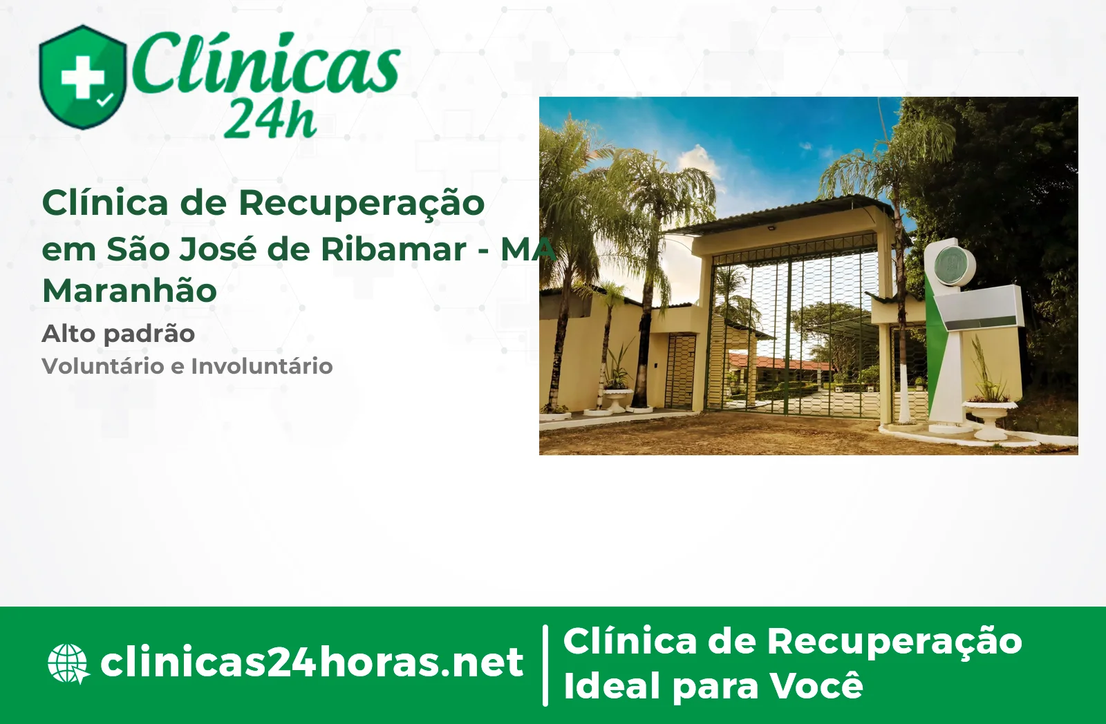 Clínica de Recuperação em São José de Ribamar Mista 3