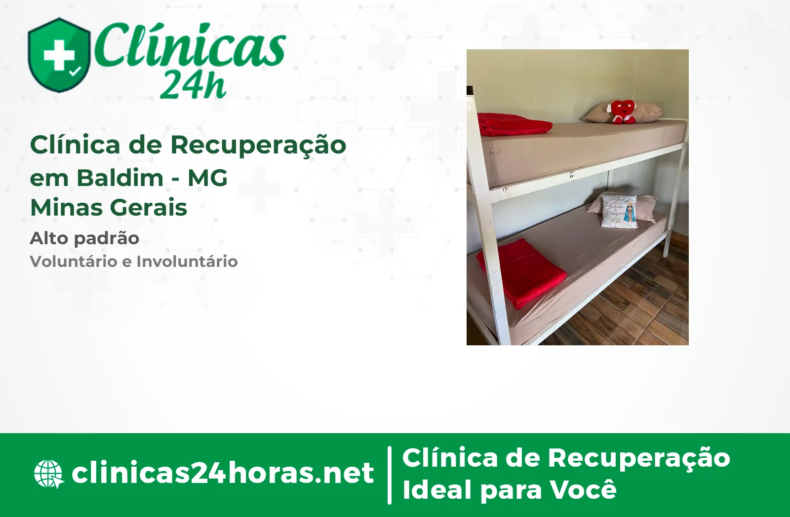 Clínica de Recuperação em Baldim Feminina 4