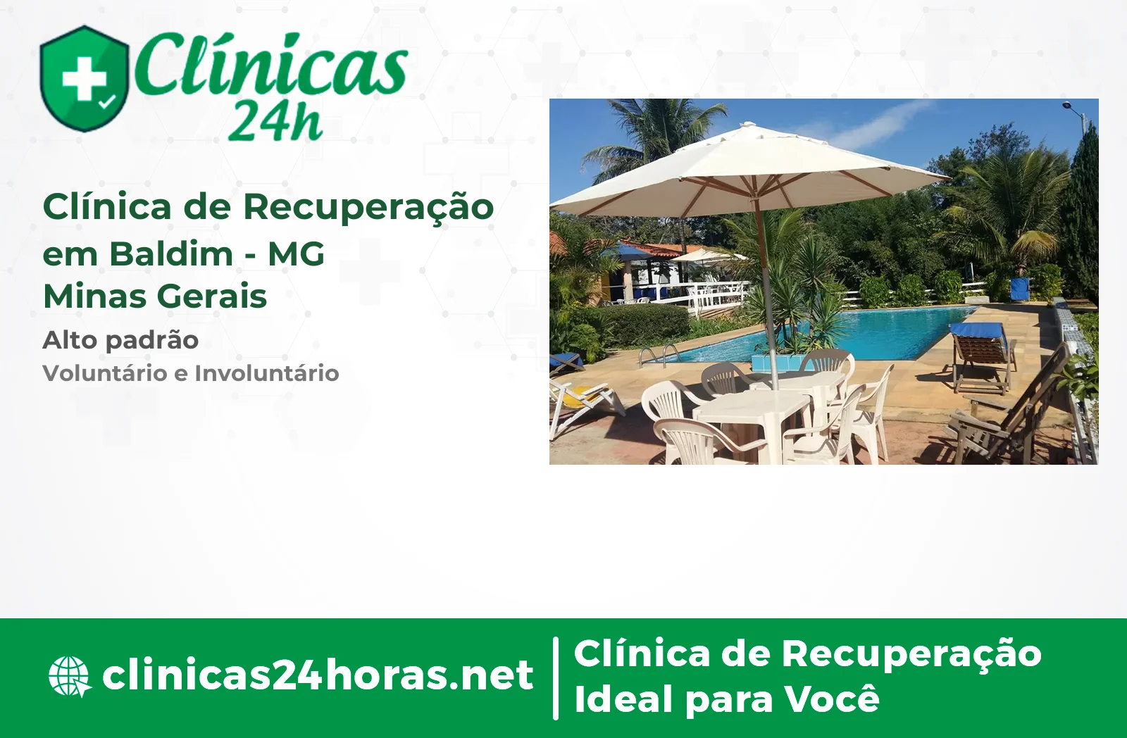 Clínica de Recuperação em Baldim Masculina 2