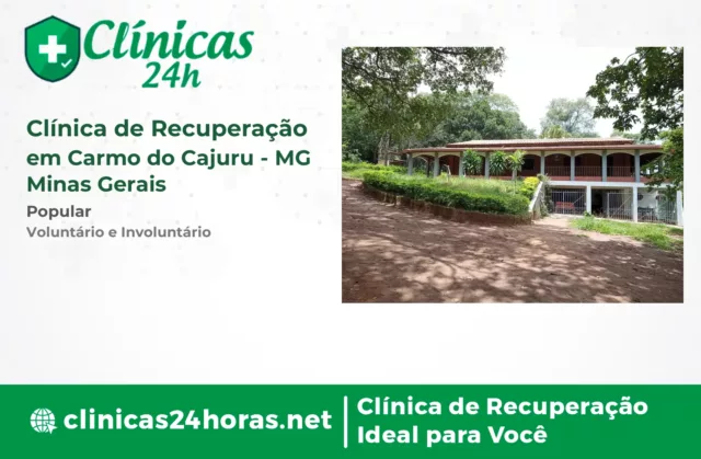 Clínica de Recuperação em Carmo do Cajuru Masculina