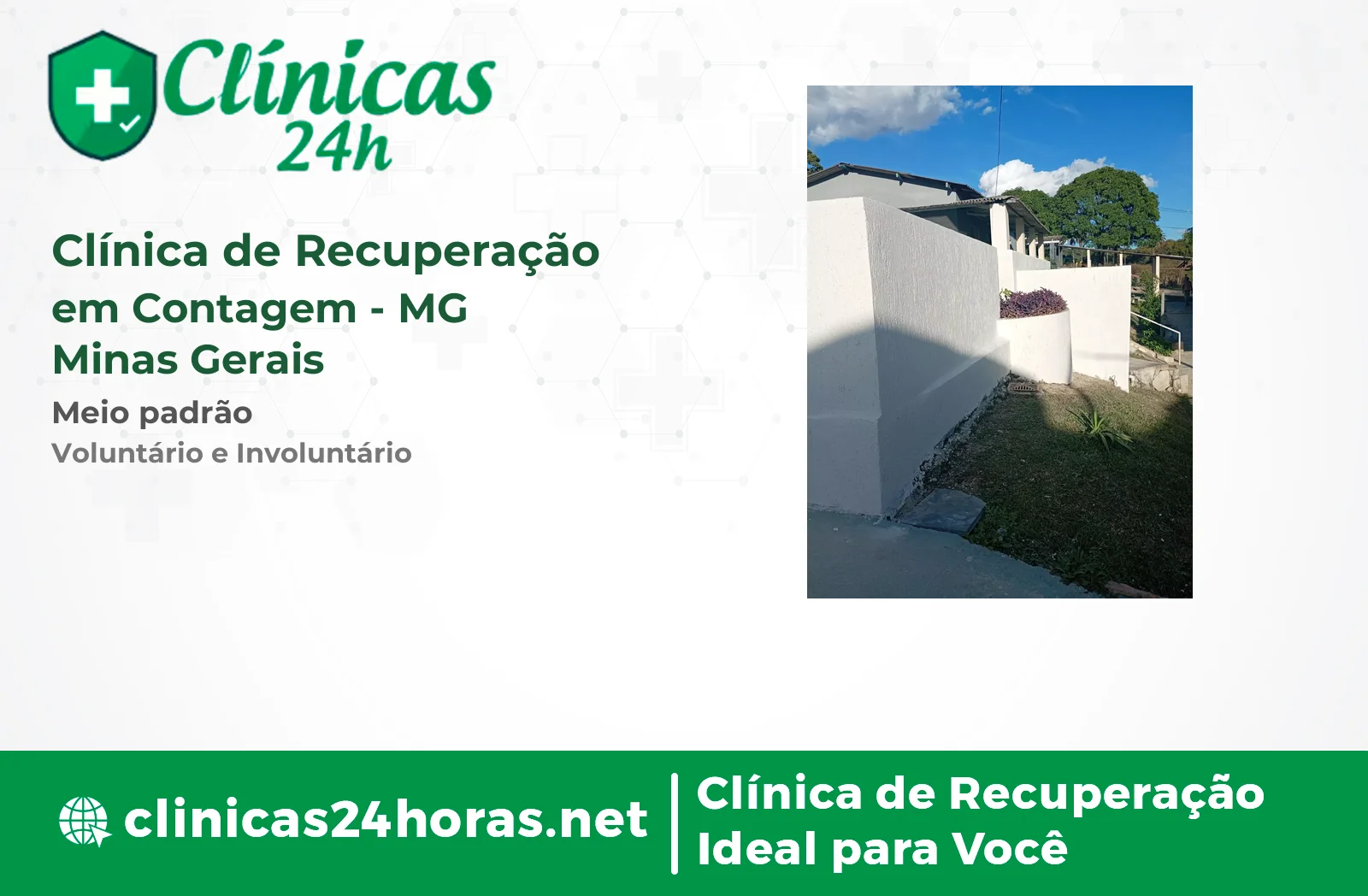 Clínica de Recuperação em Contagem Masculina