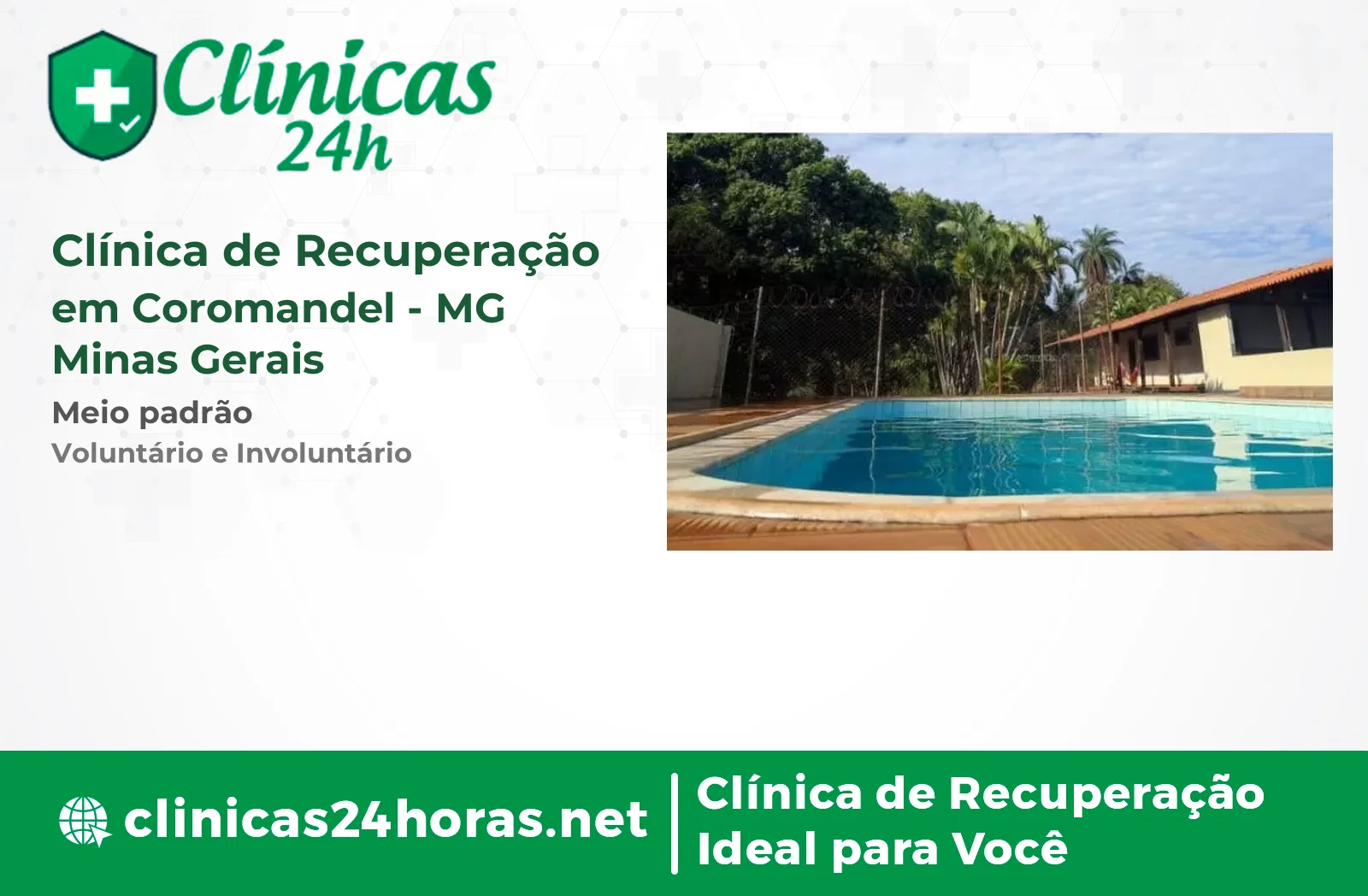 Clínica de Recuperação em Coromandel Masculina 2