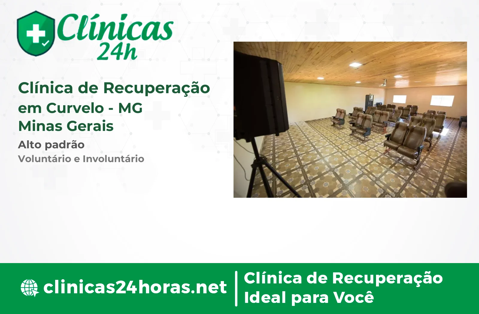 Clínica de Recuperação em Curvelo Masculina