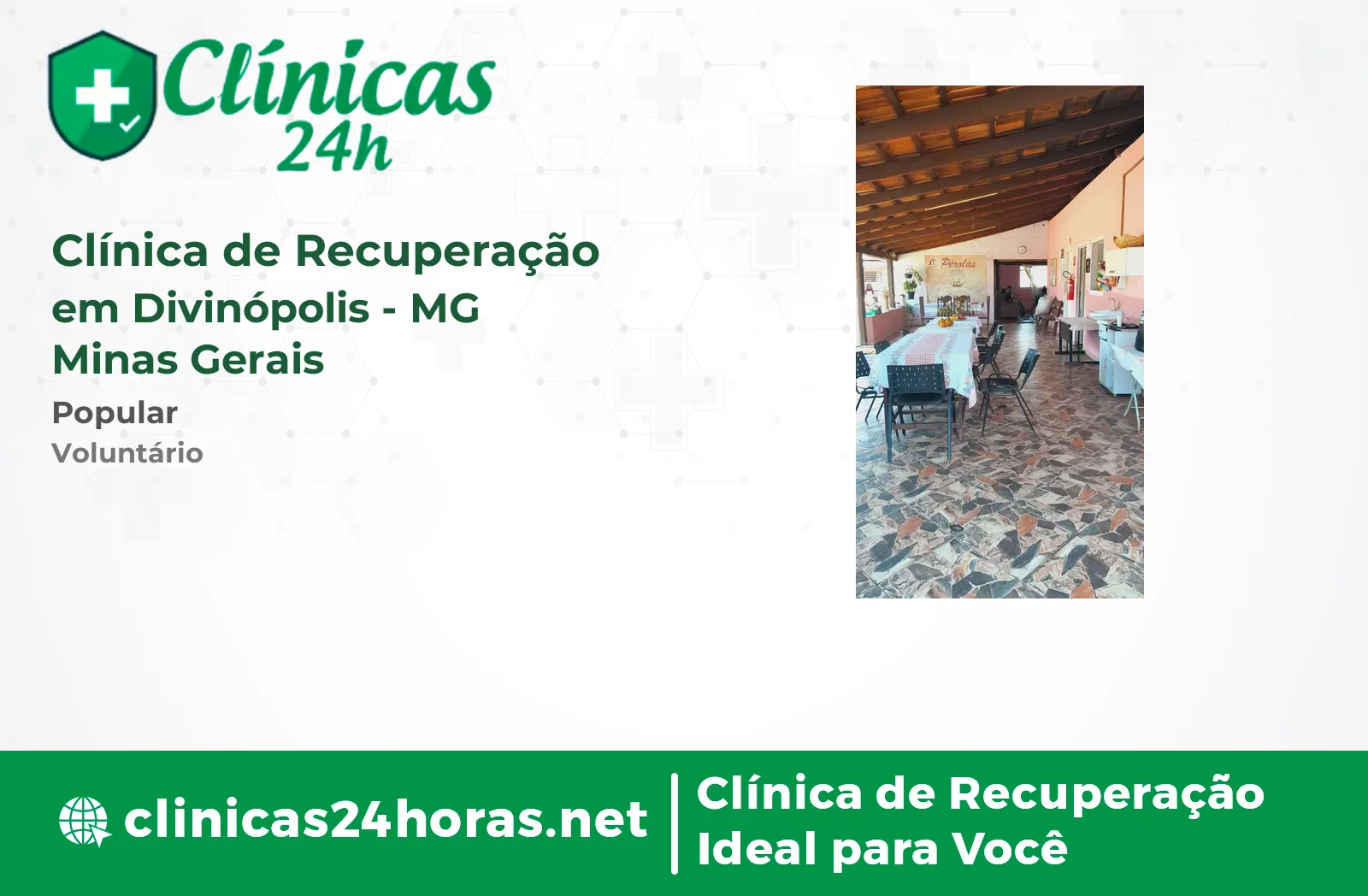 Clínica de Recuperação em Divinópolis Feminina 4