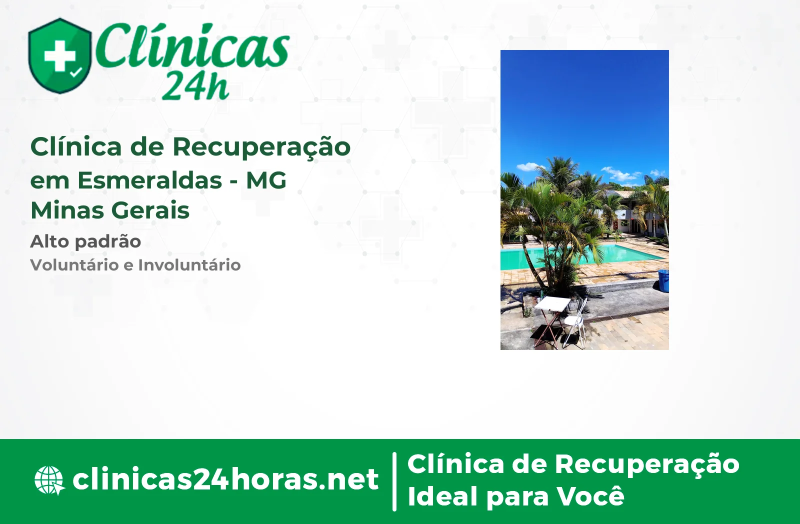 Clínica de Recuperação em Esmeraldas Masculina 3