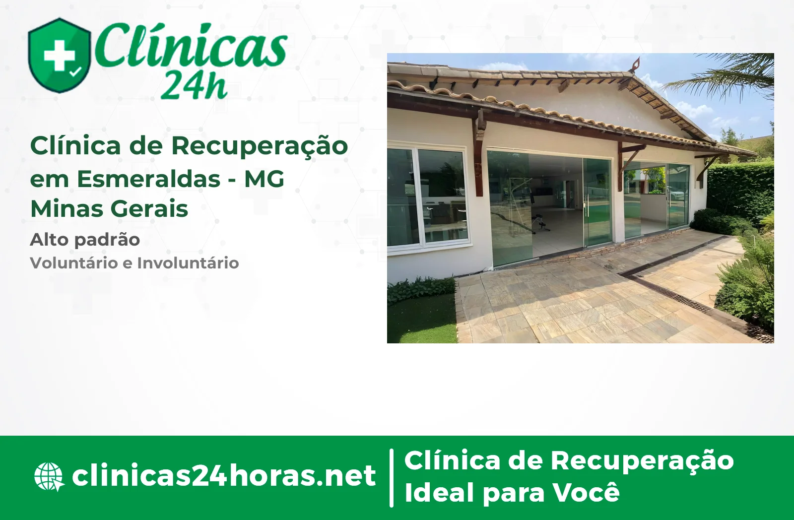 Clínica de Recuperação em Esmeraldas Masculina 2