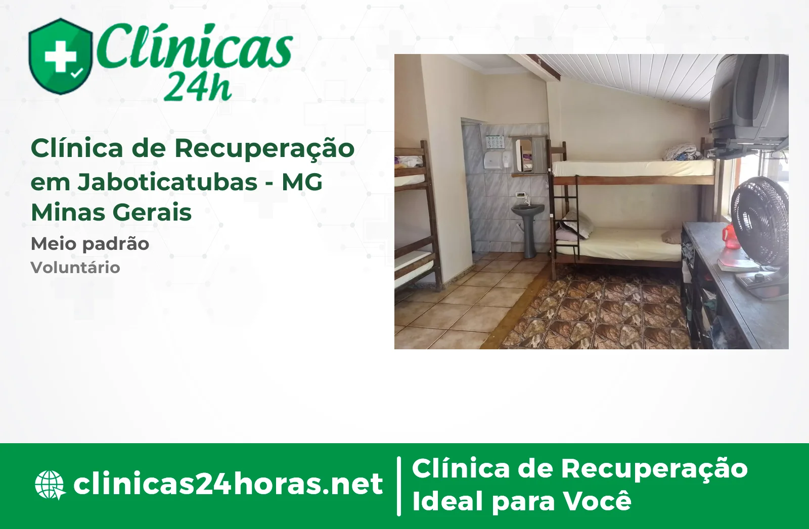 Clínica de Recuperação em Jaboticatubas Masculina 3