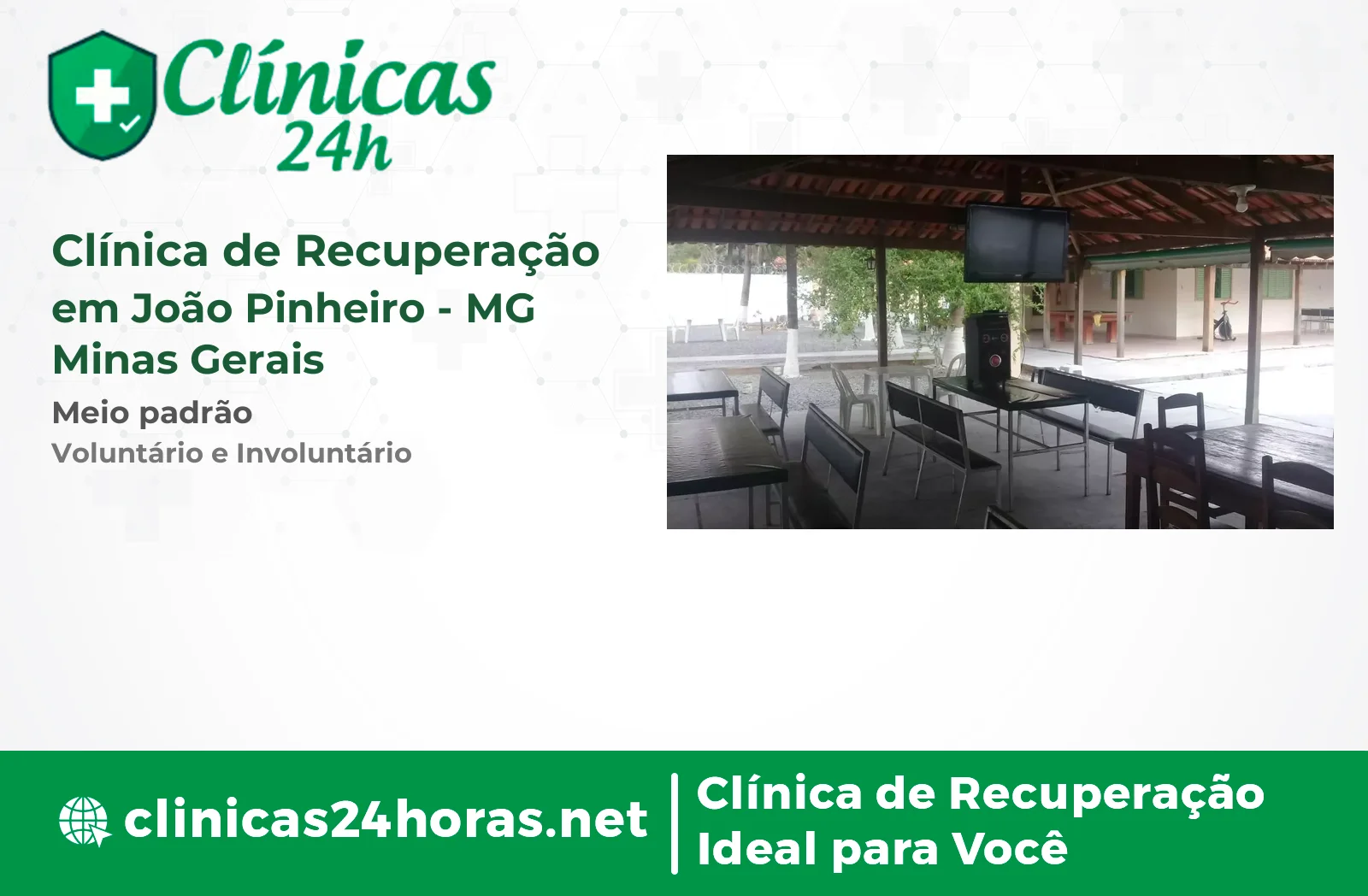 Clínica de Recuperação em João Pinheiro Feminina