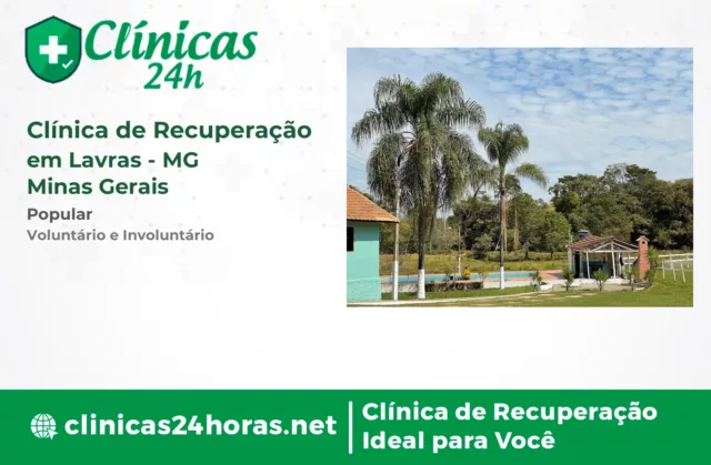 Clínica de Recuperação em Lavras Masculina