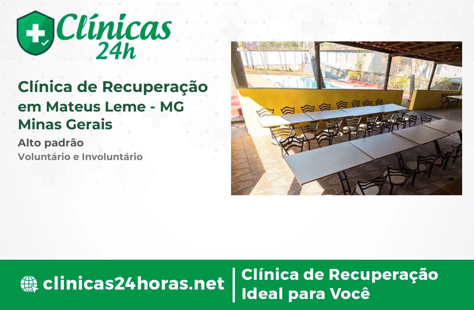 Clínica de Recuperação em Mateus Leme Feminina 4