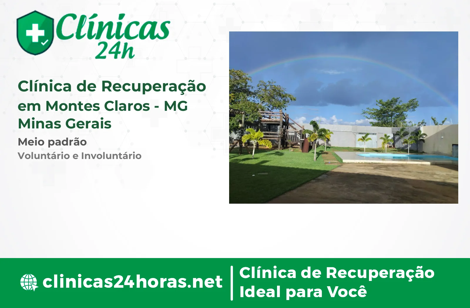 Clínica de Recuperação em Montes Claros Masculina