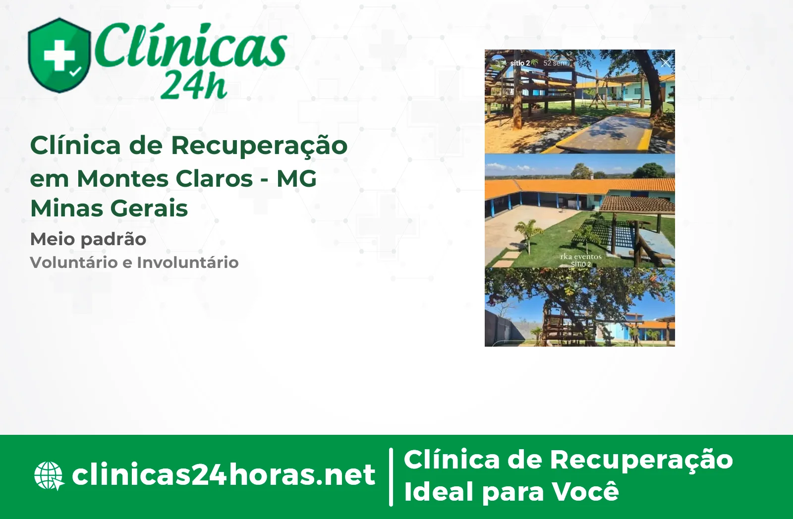Clínica de Recuperação em Montes Claros Masculina 3