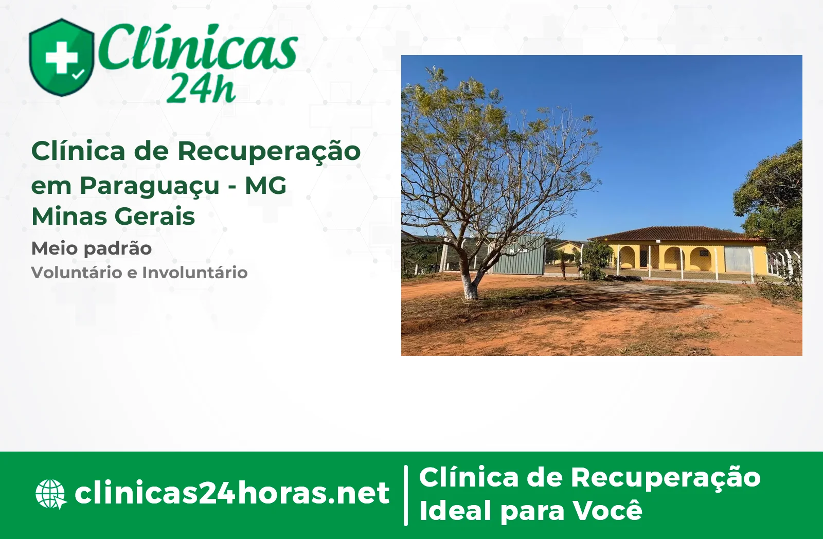 Clínica de Recuperação em Paraguaçu Masculina 4