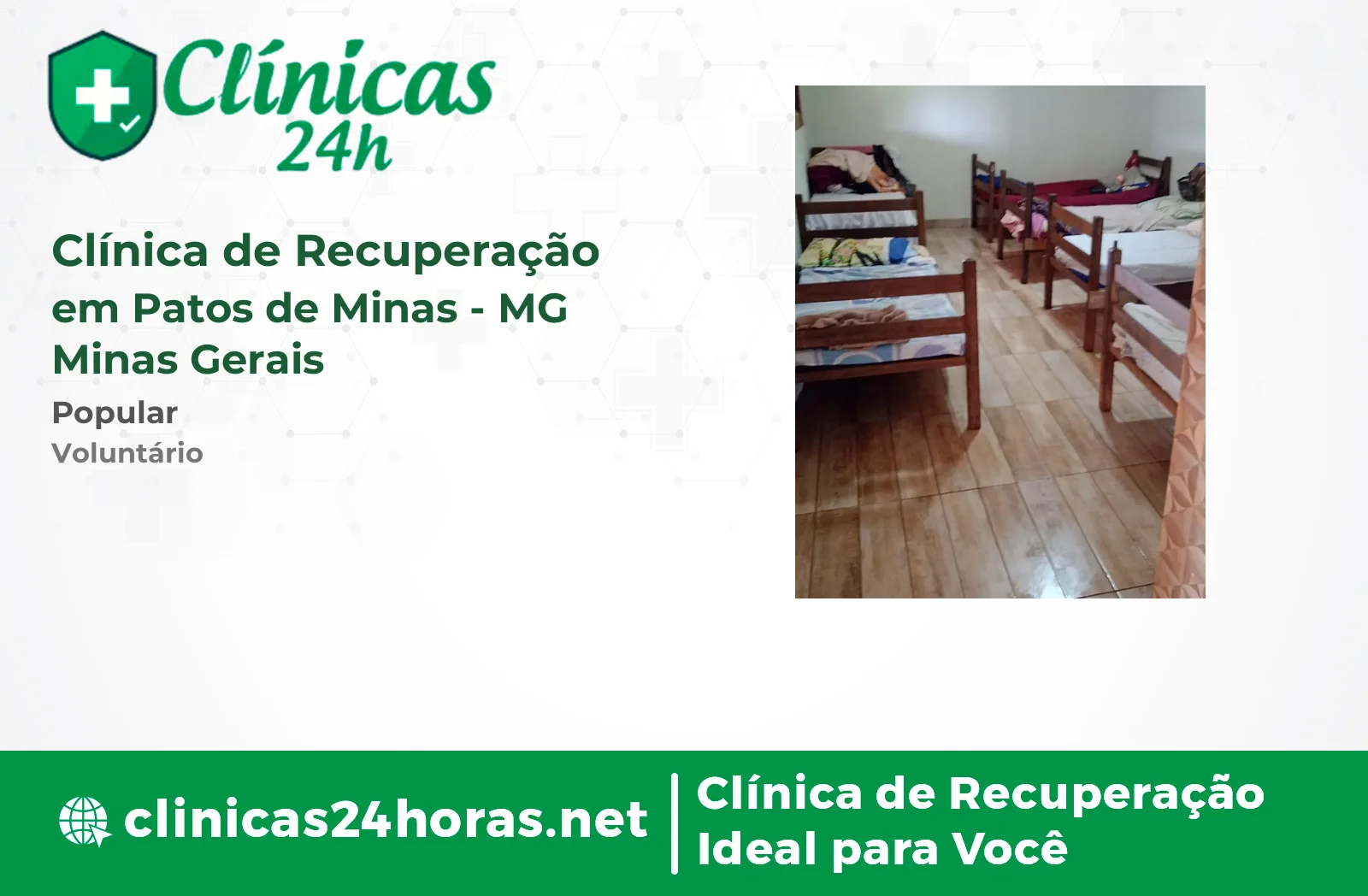 Clínica de Recuperação em Patos de Minas Masculina 4