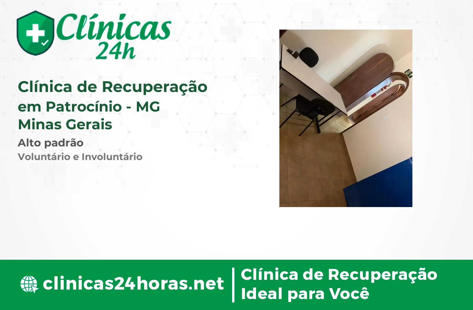 Clínica de Recuperação em Patrocínio Feminina 4