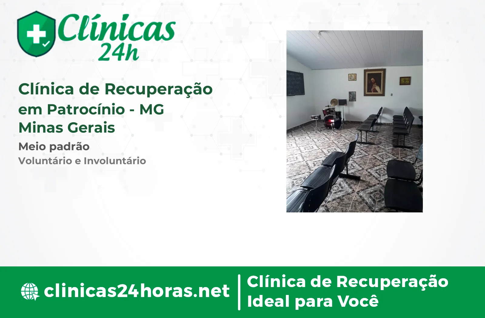 Clínica de Recuperação em Patrocínio Masculina 3