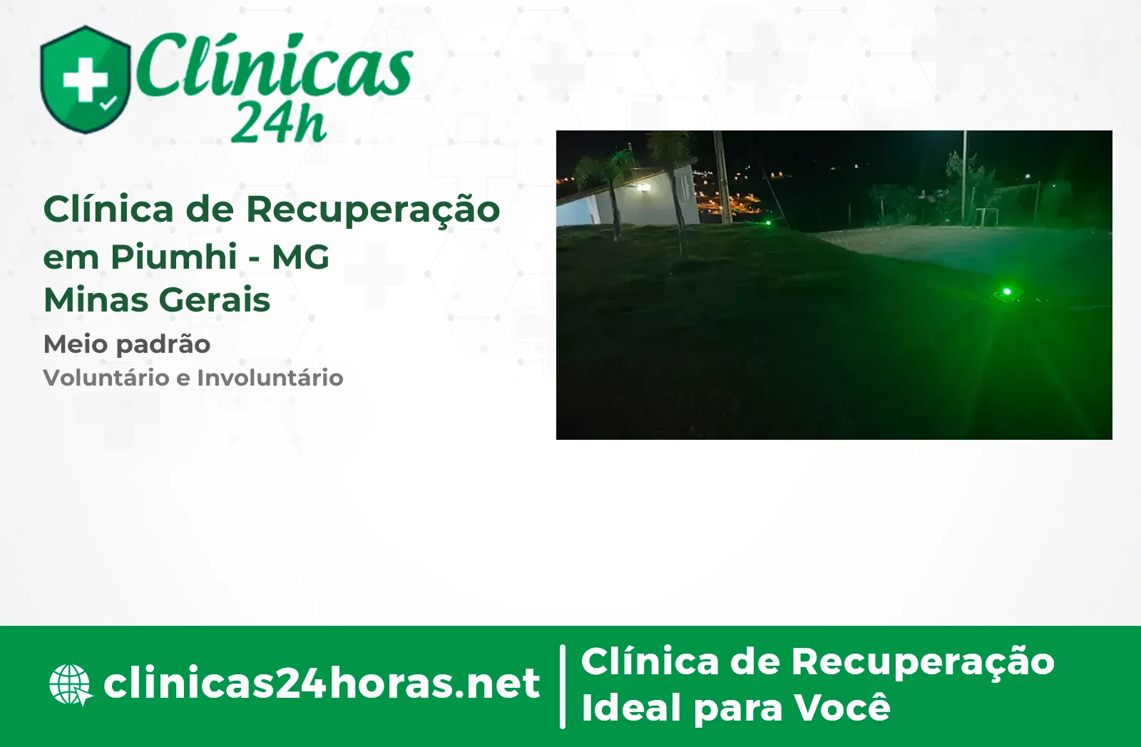 Clínica de Recuperação em Piumhi Masculina