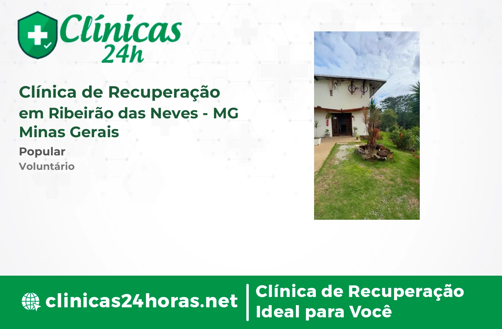 Clínica de Recuperação em Ribeirão das Neves Masculina 3