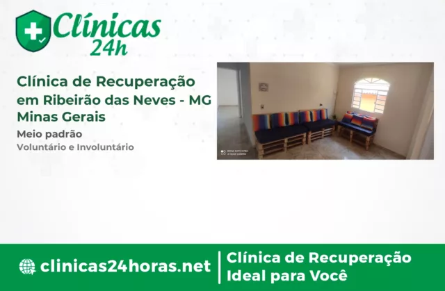 Clínica de Recuperação em Ribeirão das Neves Mista
