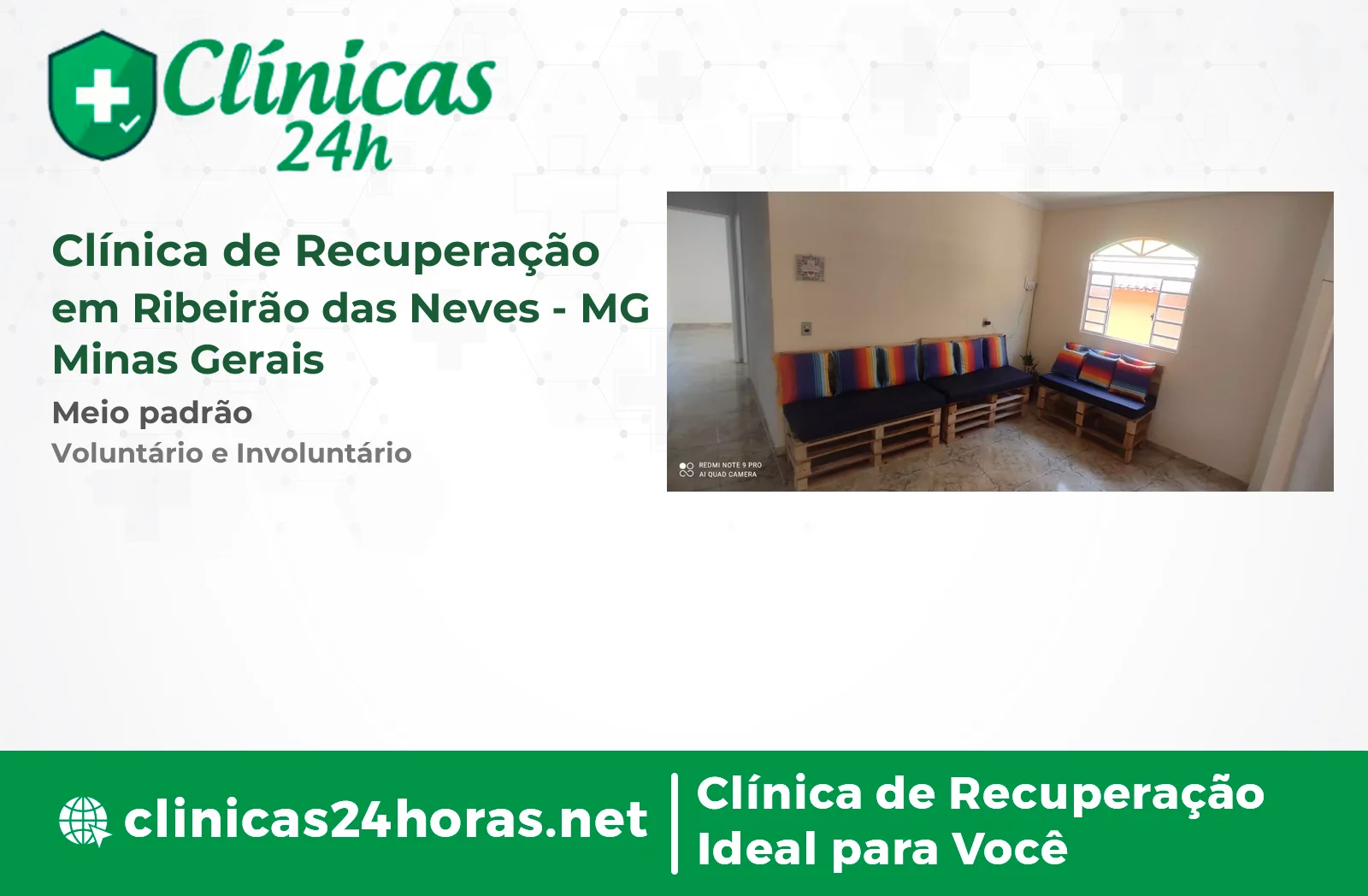 Clínica de Recuperação em Ribeirão das Neves Mista 2