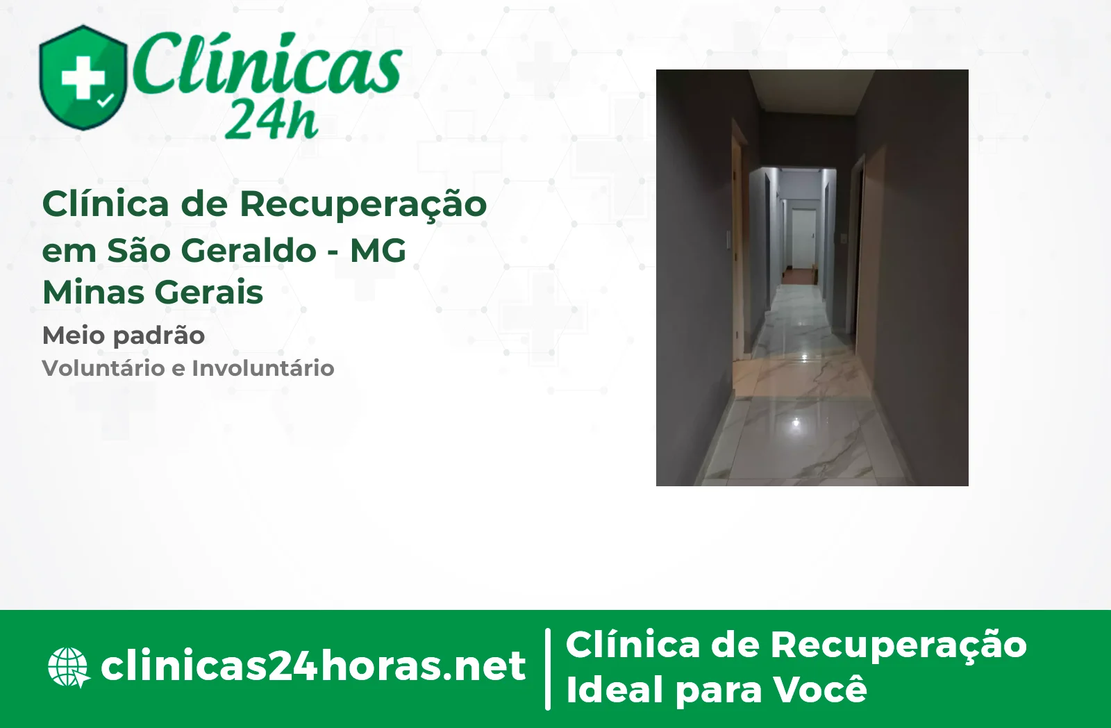 Clínica de Recuperação em São Geraldo Masculina