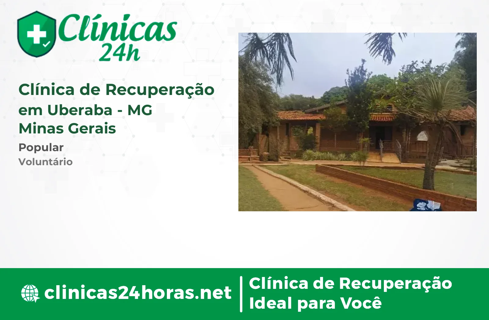 Clínica de Recuperação em Uberaba Masculina