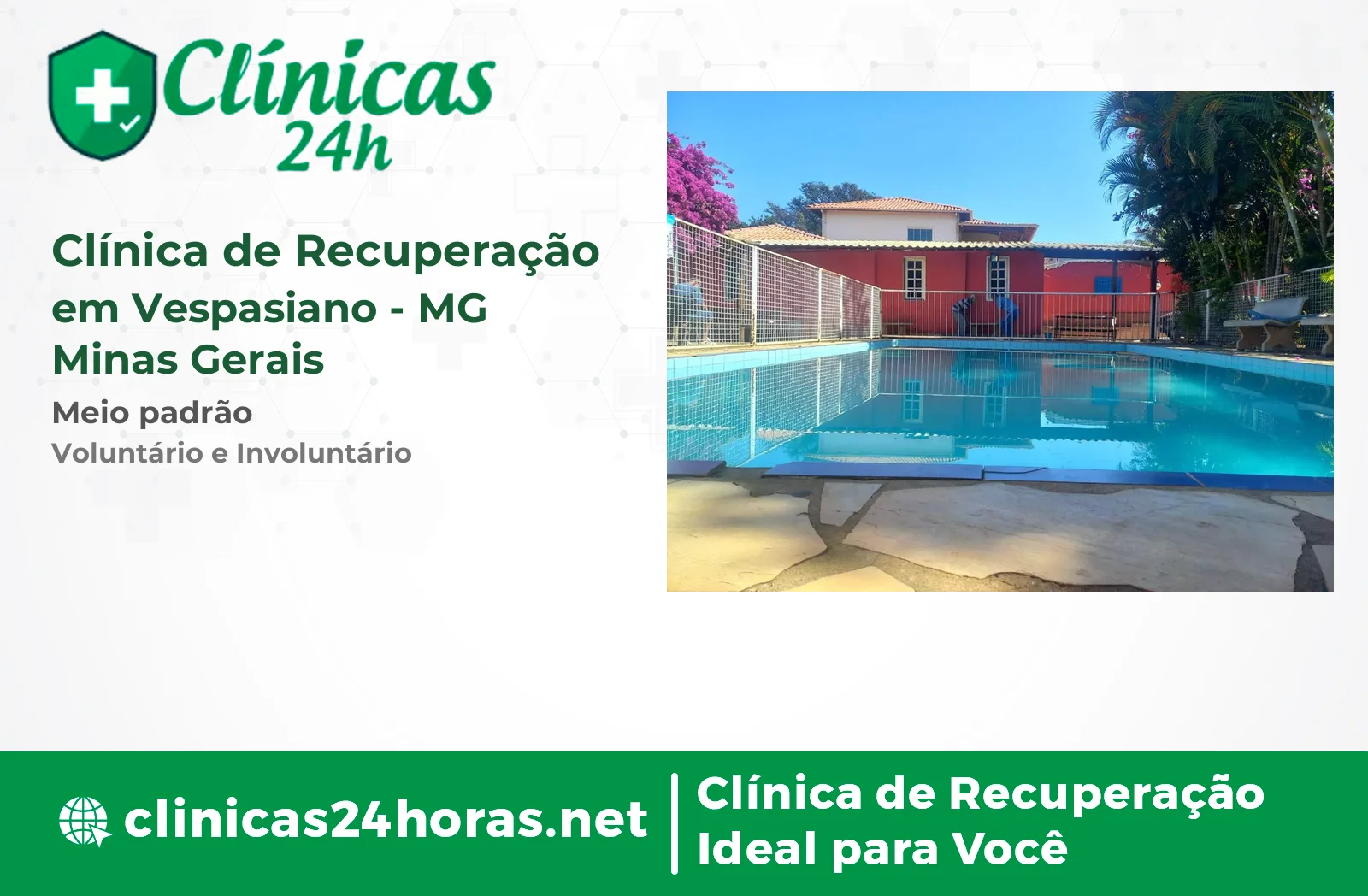 Clínica de Recuperação em Vespasiano Masculina 4