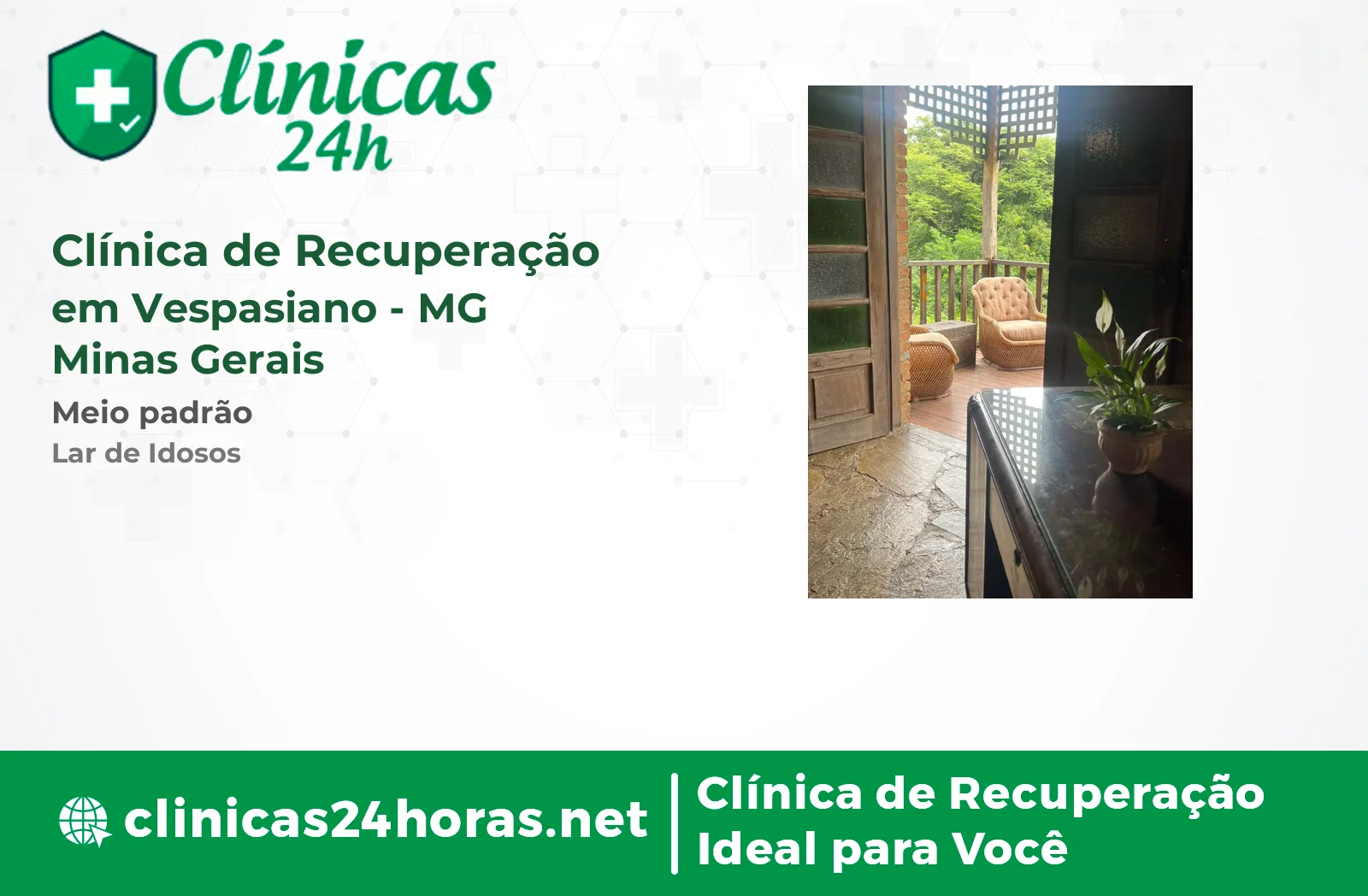 Clínica de Recuperação em Vespasiano Mista 4