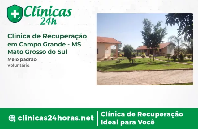 Clínica de Recuperação em Campo Grande Masculina